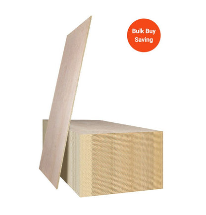 Hardwood Plywood | 3.6mm BULK BUY (Pack of 10) 8ft x 4ft @£8.13 + VAT per sheet