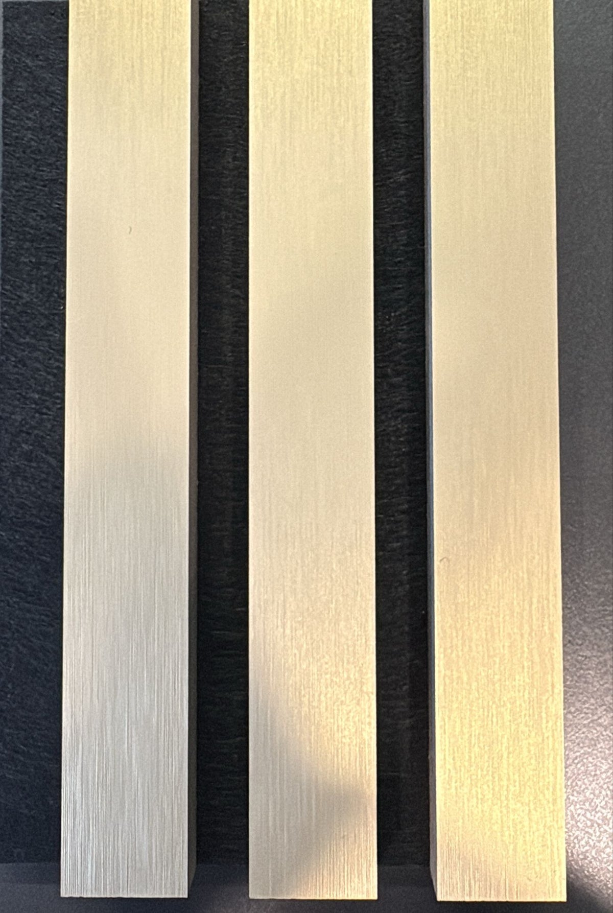 Solid Gold Panel Slatpanel | Gold With Black Felt | Acoustic Wall Panel ...