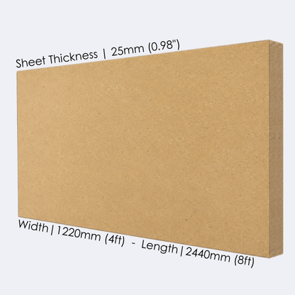 MDF Board | 25mm