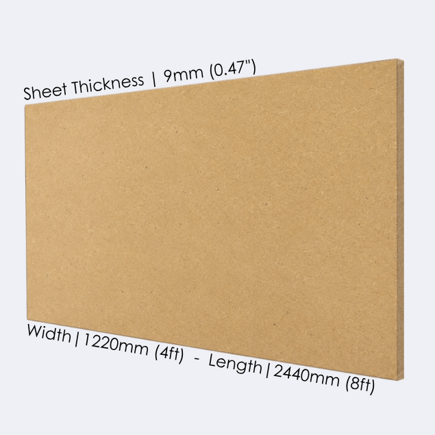 MDF Board | 9mm