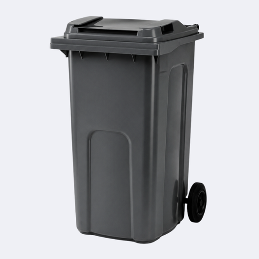 240 Litre Household Council Wheelie Bin | Grey | MGB