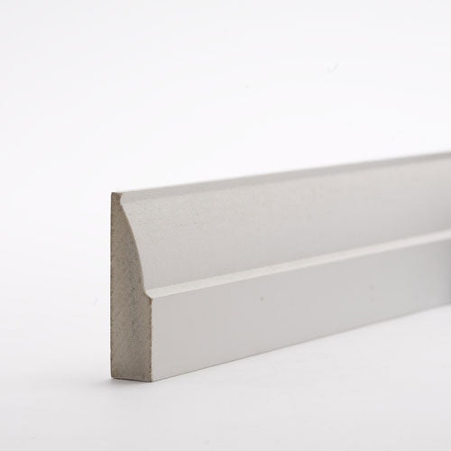 MDF Architrave Door Set | Primed White | Ovolo