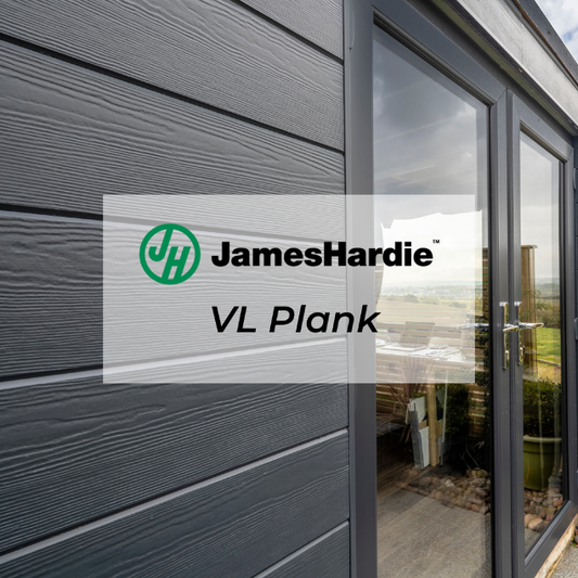 Hardie® VL Plank| x 10 Boards | Cedar Textured | Fibre Cement Cladding Boards | By James Hardie™