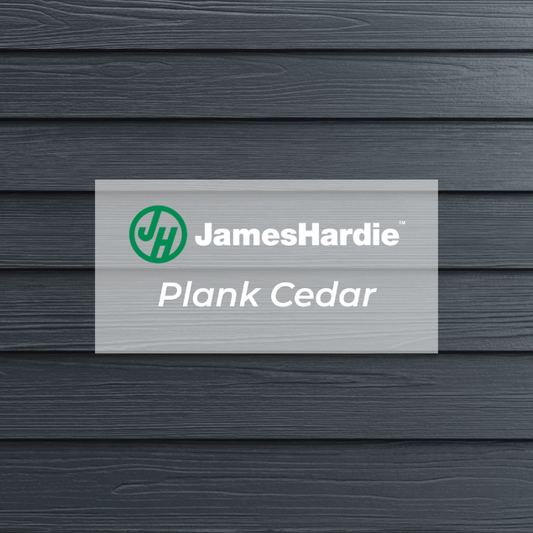 Hardie® Plank | x10 Boards | Cedar Textured | Fibre Cement Cladding Boards | By James Hardie™