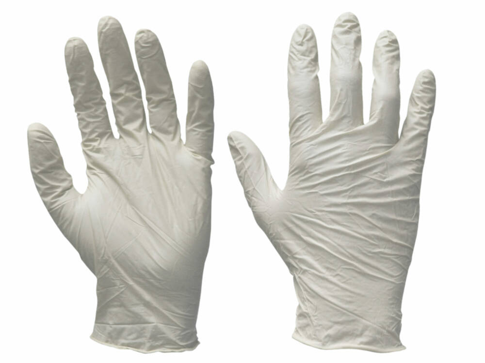 Latex Gloves (Box 100) Large