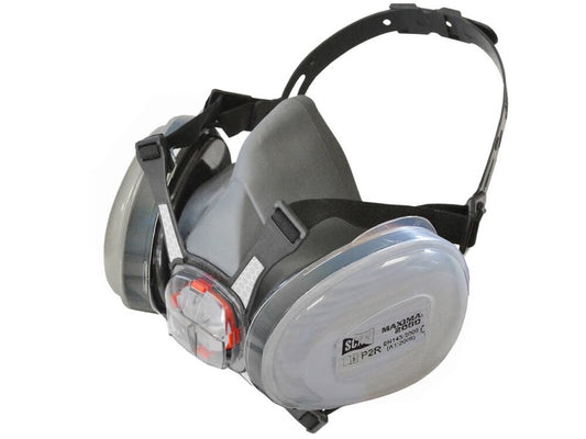 Twin Half Mask Respirator + P2 Refills