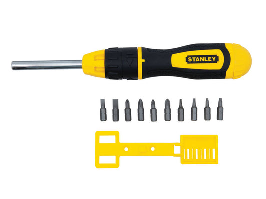 Multibit Ratcheting Screwdriver + 10 Bits