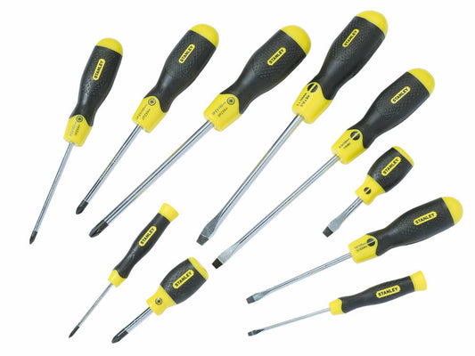 Cushion Grip 10 Piece Screwdriver Set