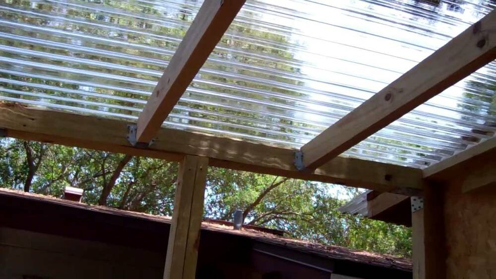12ft Clear Corrugated Plastic Roofing Sheet 705mm x 0.8mm | 3600mm