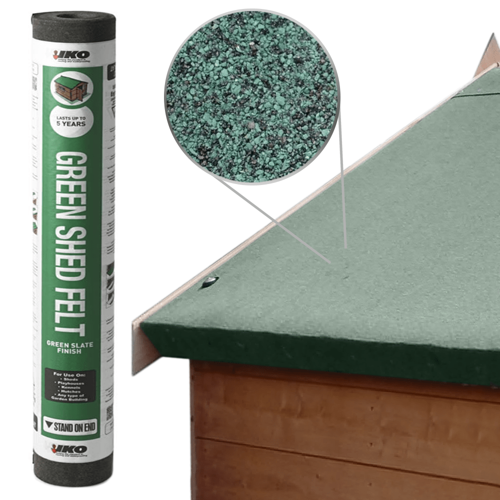 Standard IKO Shed Felt Green 1 1