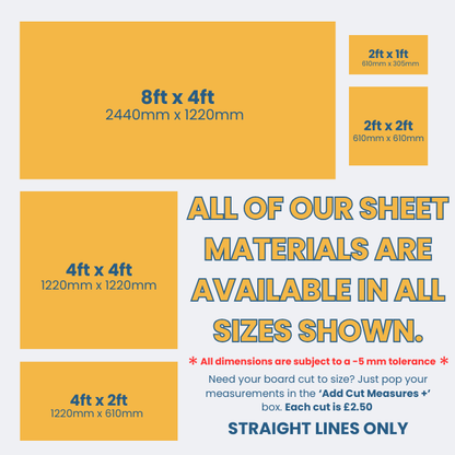 BULK BUY MDF Board | 25mm