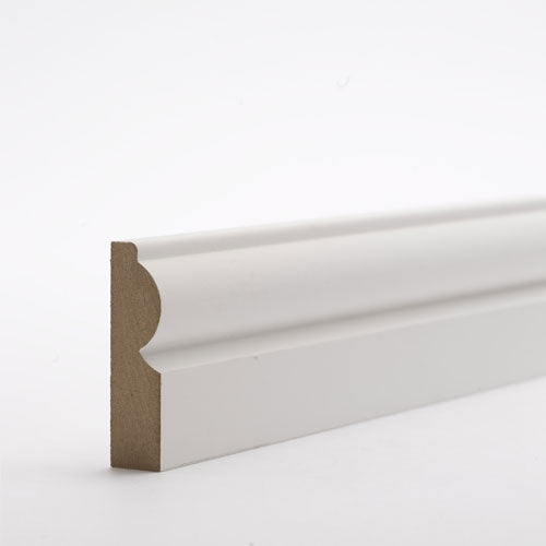 MDF Architrave Door Set | Primed White | Torus