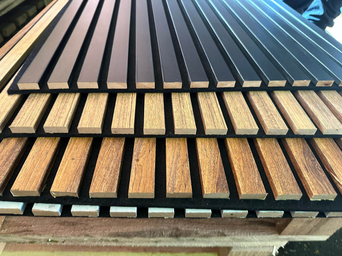 Flexible Acoustic Wood Wall Panels 2800mm x 600mm - B GRADE Sample