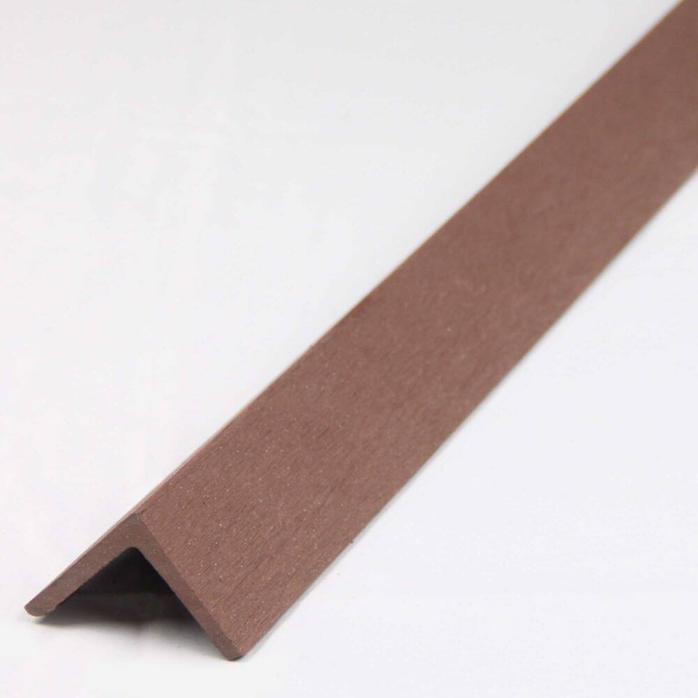 brown wpc edging trim