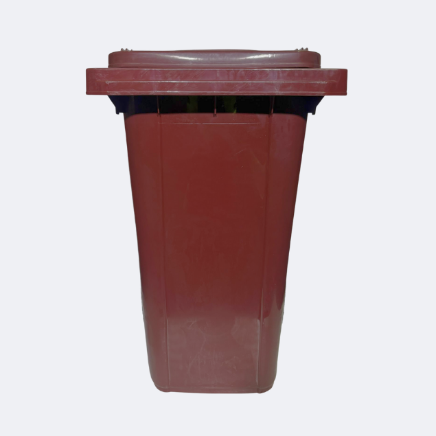 240 Litre Wheelie Bin | Brown