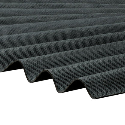 Corrapol Bitumen Corrugated Roofing Sheets | 930 x 2000mm Black