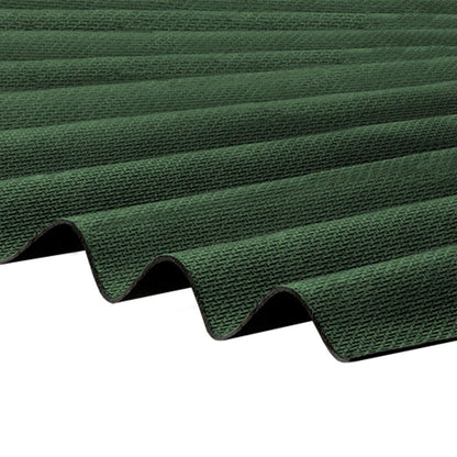 Corrapol Bitumen Corrugated Roofing Sheets | 930 x 2000mm Green