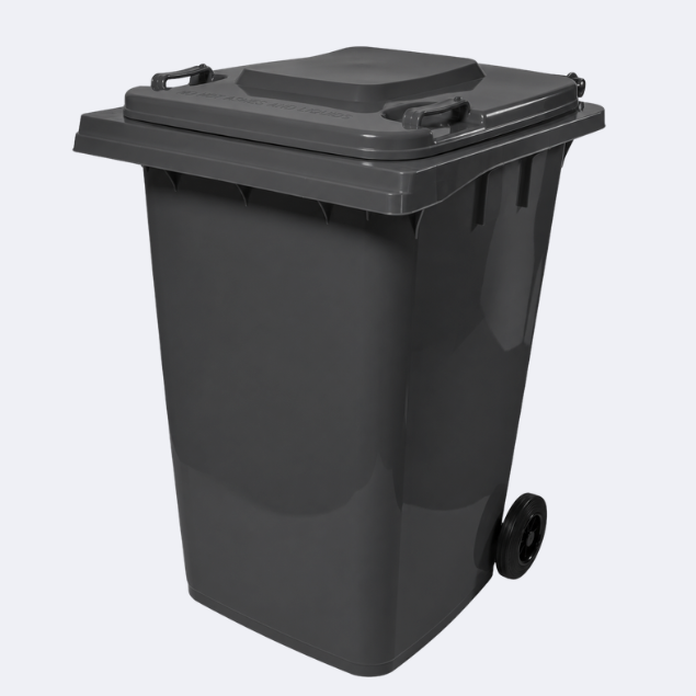 360L Wheelie Bin | Dark Grey