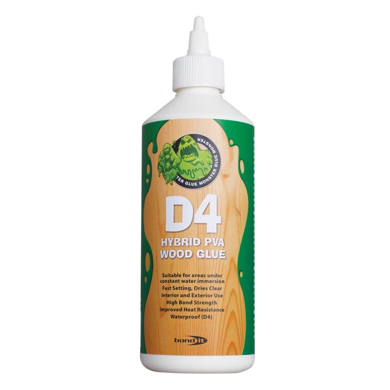 Glue Monster D4 Waterproof Wood Adhesive | 250ml