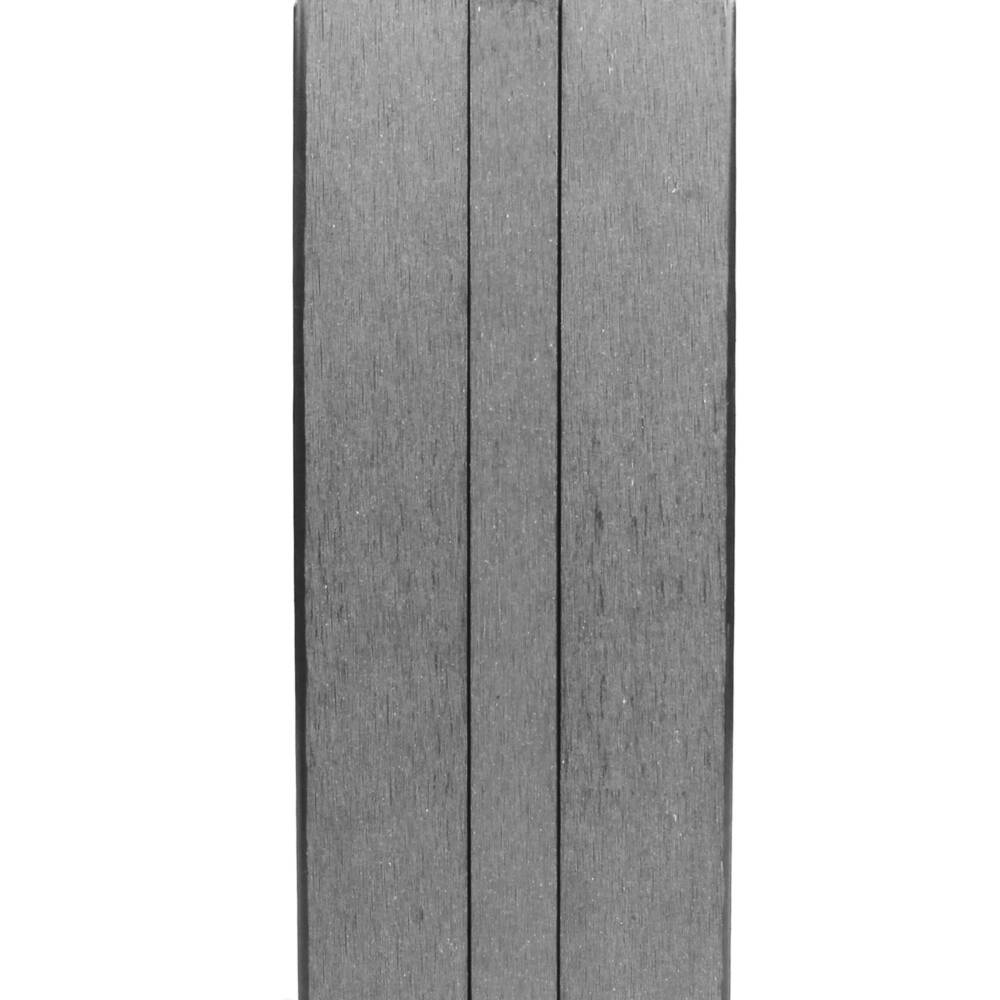 Anthracite Grey Composite Fence Post Insert Strip