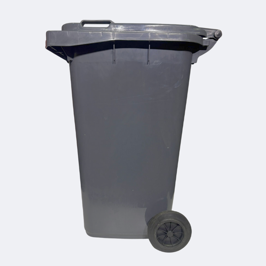 240 Litre Wheelie Bin | Grey