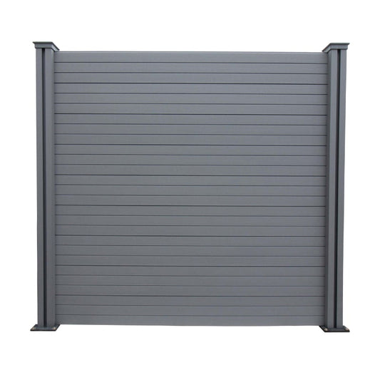 Complete Anthracite Grey Composite Fence Bundle