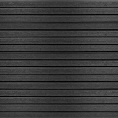 Midnight Black Composite Slatted Cladding Board