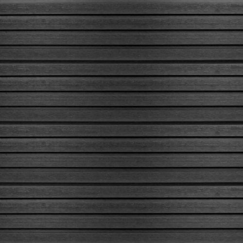 Midnight Black Composite Slatted Cladding Board | 3.4m