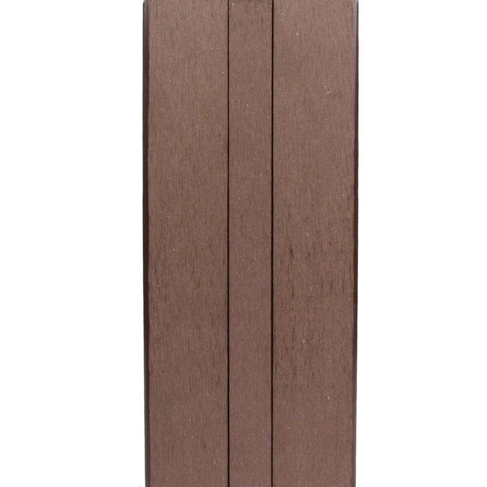 Aged Oak Composite Fence Post | 2.1m (7ft)