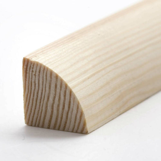 Solid Pine Quadrant (9mm) - 2.4m