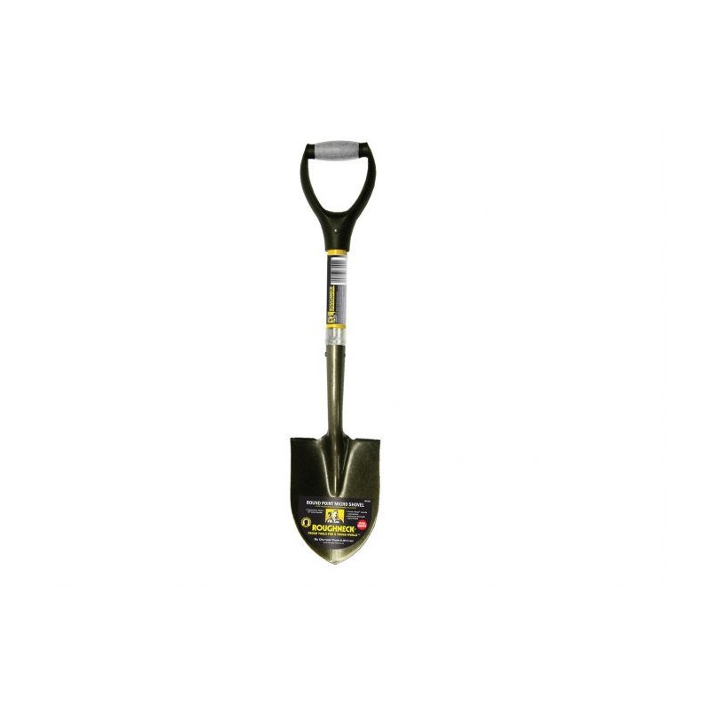 roughneck micro shovel 27 round point