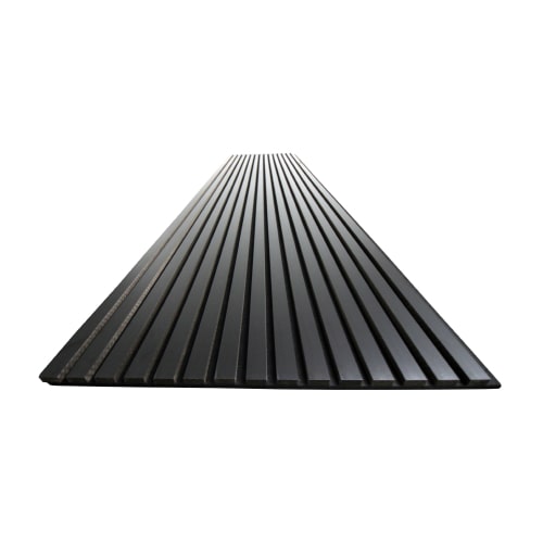 Slatpanel Black with Black Felt Acoustic Wood Wall Panels