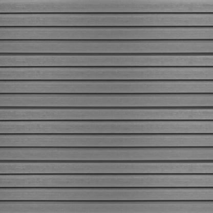 Stone Grey Composite Slatted Cladding Board | 3.4m