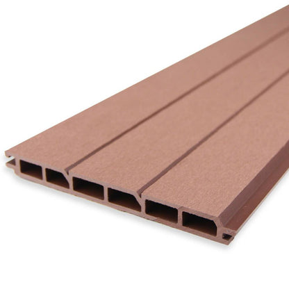 walnut brown fence slat