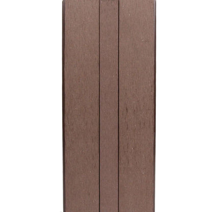 Walnut Brown Composite Fence Post | 2.1m (7ft)