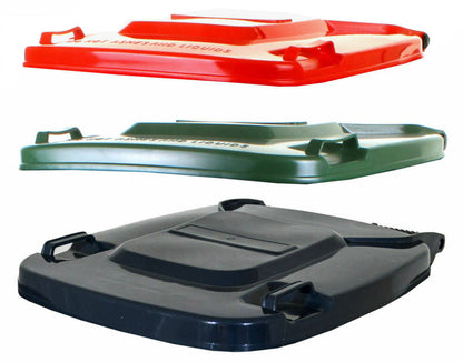 Replacement Wheelie Bin Lid | 240 Litre Red